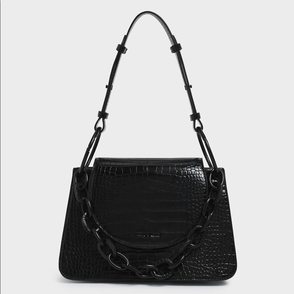 Charles and Keith leather bag - Picture 6 of 8